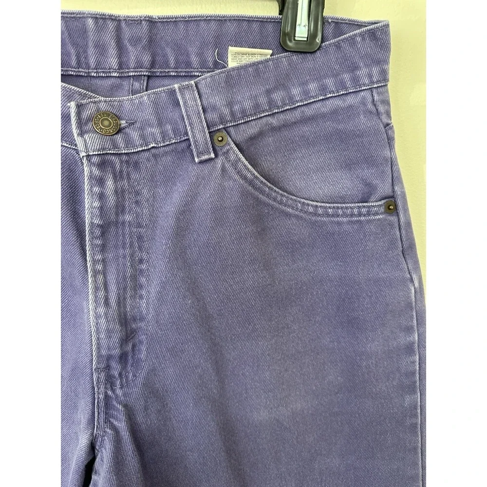 VTG 1993 Levi's 560 Purple‎ Orange Tab Made in USA Near Deadstock W30x32